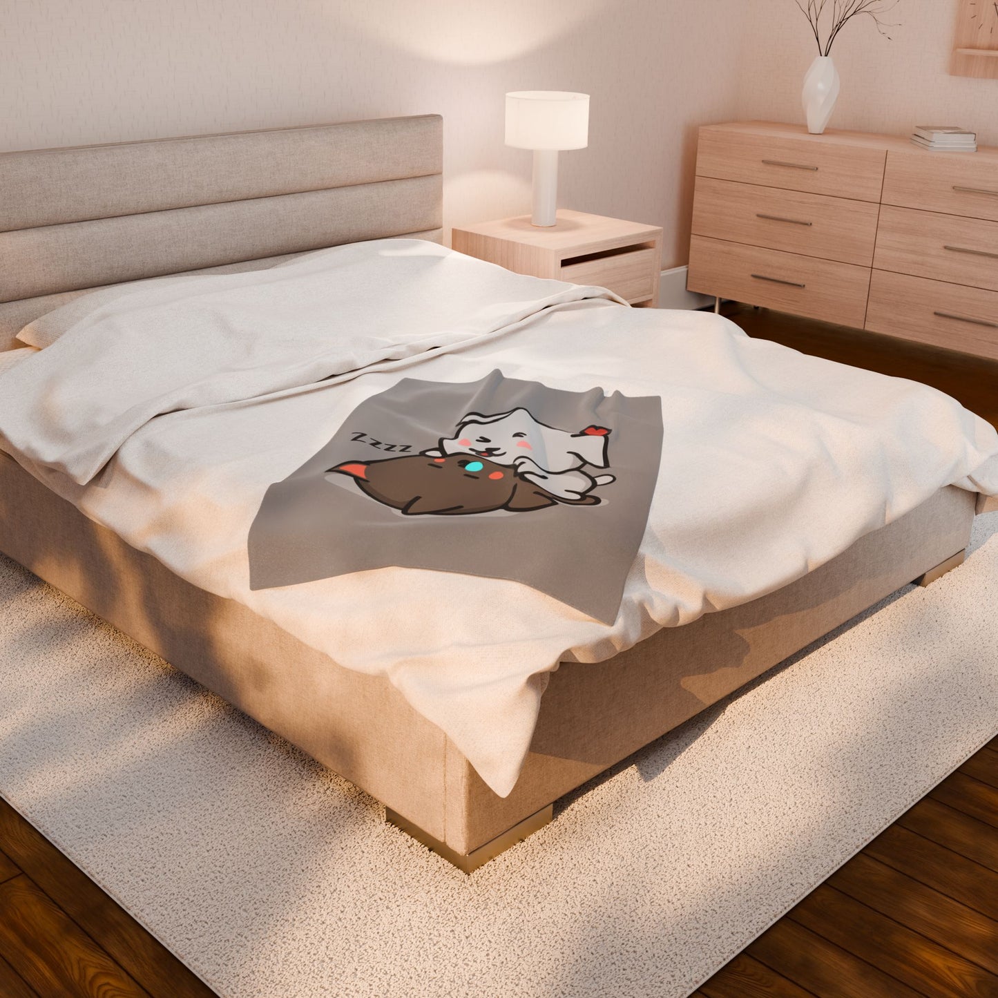 Plush Blanket - Sleeping Popo