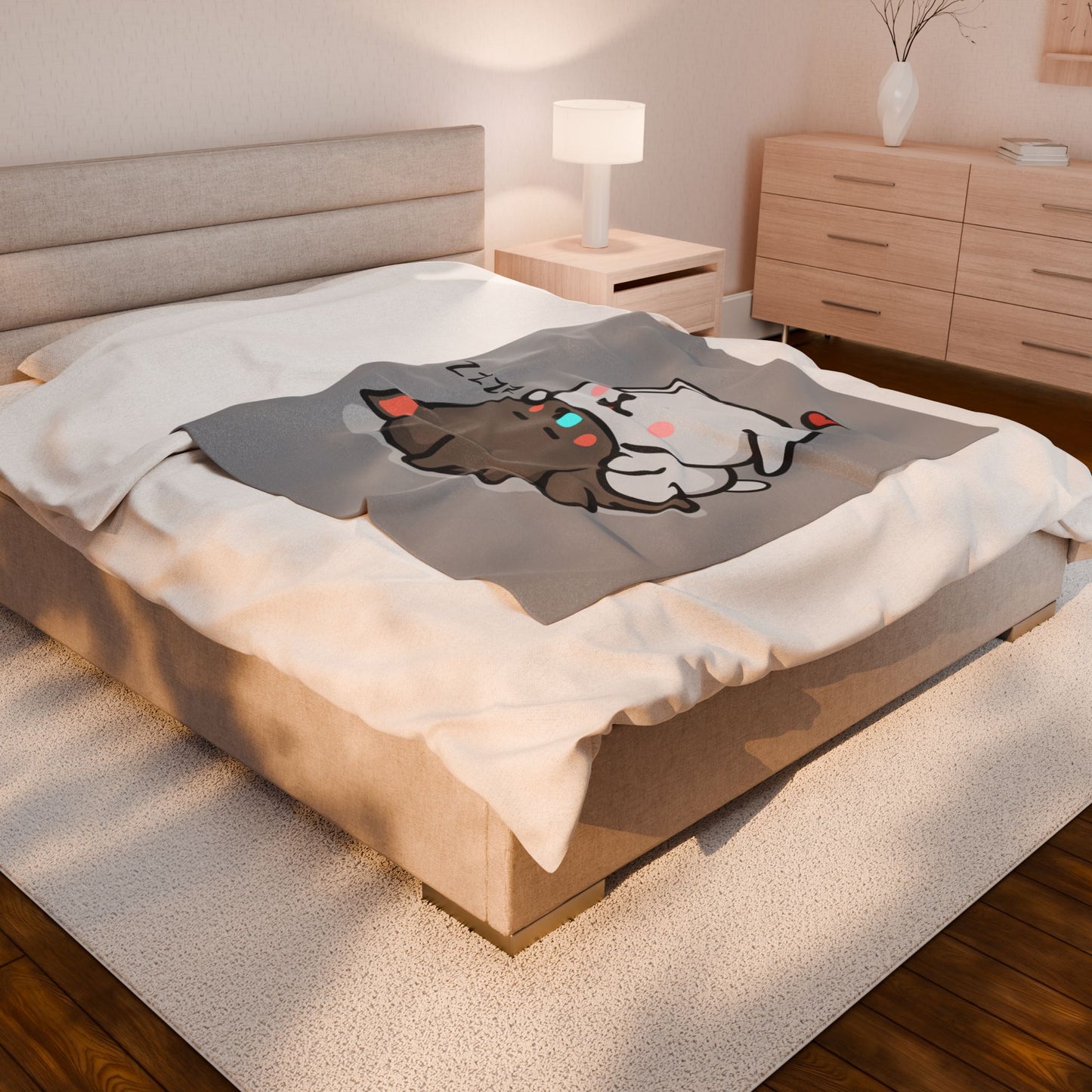 Plush Blanket - Sleeping Popo