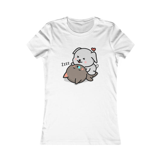 Women Tee - Sleeping Popo
